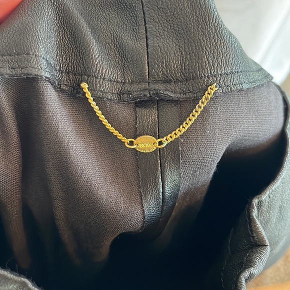 NWOT THE ROW Skinny Leather Moto Leggings - sold out everywhere! - Picture 8 of 9